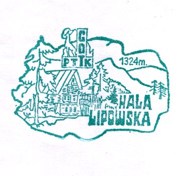 Pieczątka - Schronisko PTTK na Hali Lipowskiej - 1999
