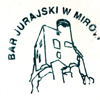 Pieczątka - Zamek w Mirowie - 2000