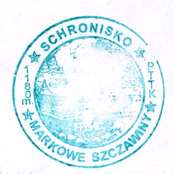 Pieczątka - Schronisko PTTK na Markowych Szczawinach - 2000