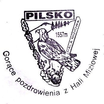 Pieczątka - Schronisko PTTK na Hali Miziowej - 2001