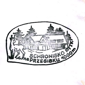 Pieczątka - Schronisko PTTK na Przełęczy Przegibek - 2001