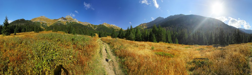 Dolina Zadnich Koperszadów (Zadné Meďodoly) - 1400 m