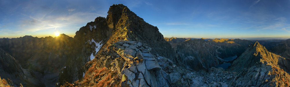 Ridge below Rysy - 2472 m
